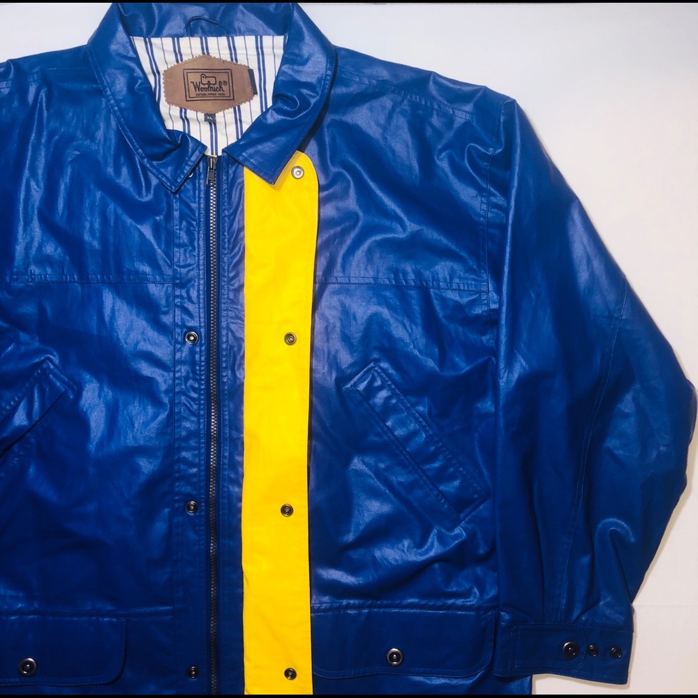 VTG Woolrich 90s Mens PVC Rain Jacket XL